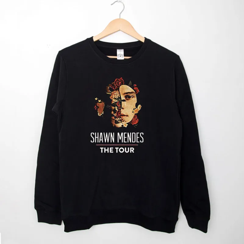 Black Sweatshirt Retro The Tour Shawn Mendes Hoodie
