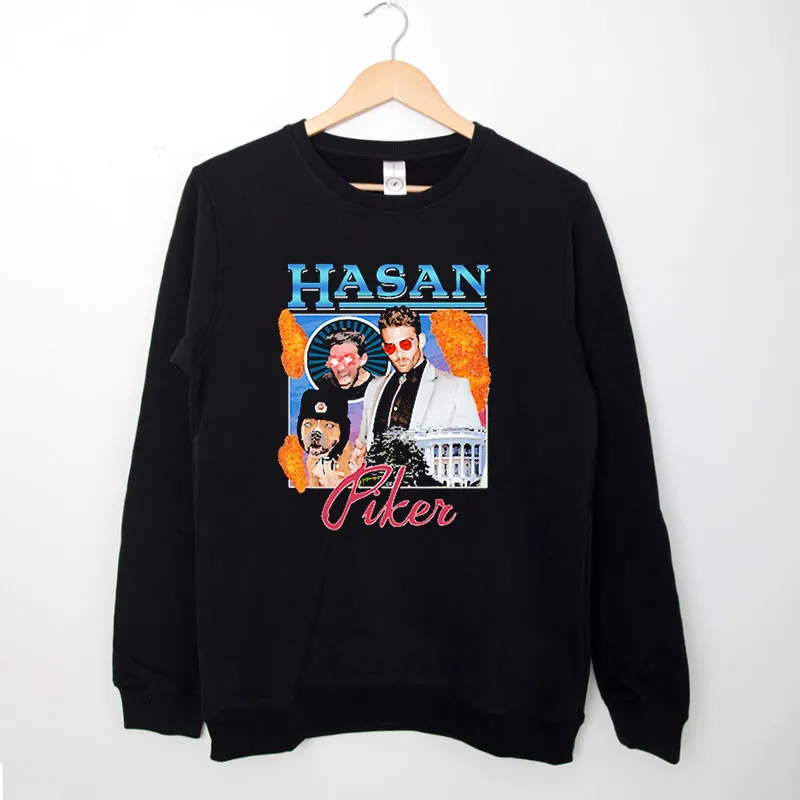 Black Sweatshirt The Podcast Hasan Abi Merch