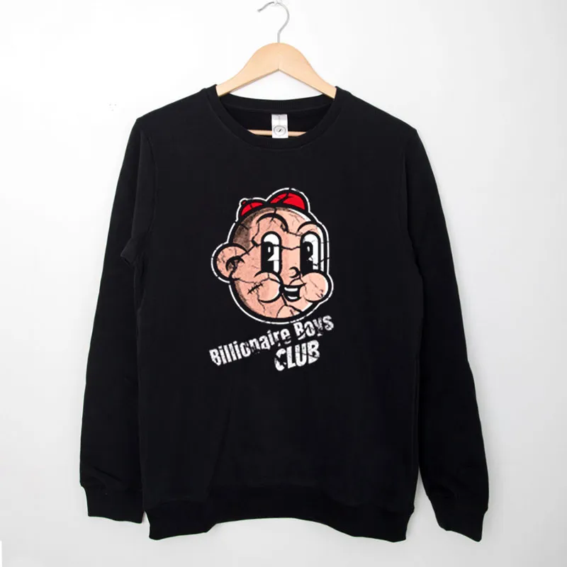 Black Sweatshirt Vintage Inspired Billionaire Boys Club Hoodie