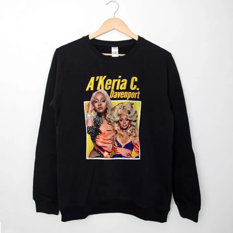 Black Sweatshirt Vintage Inspired A'keria Davenport Merch