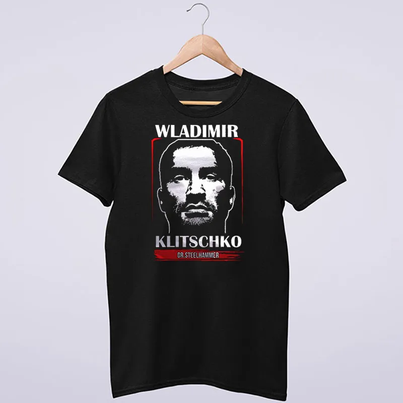 Black T Shirt Dr Steelhammer Team Klitschko Hoodie