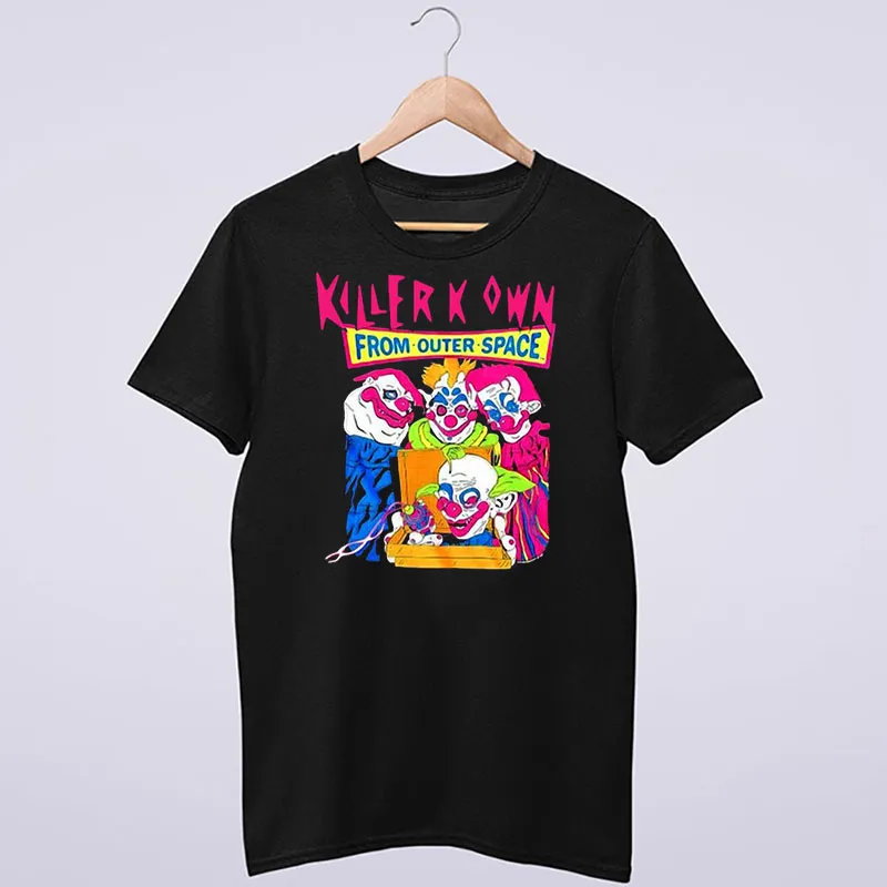 Black T Shirt Funny Killer Klowns From Outer Space Hoodie