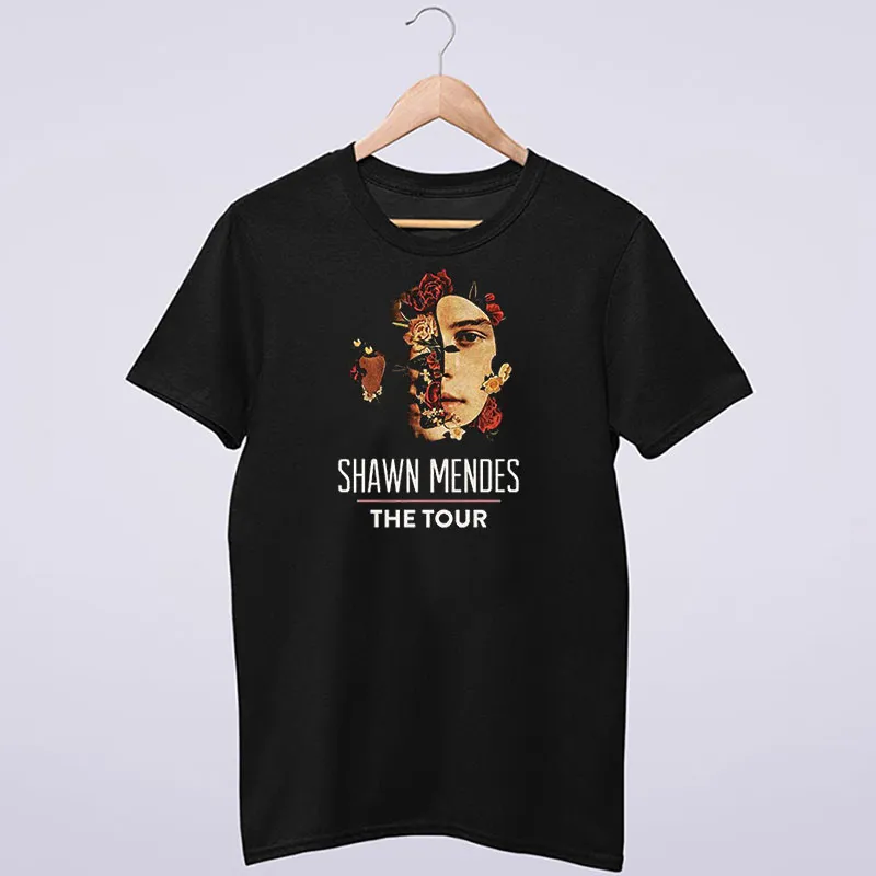 Black T Shirt Retro The Tour Shawn Mendes Hoodie