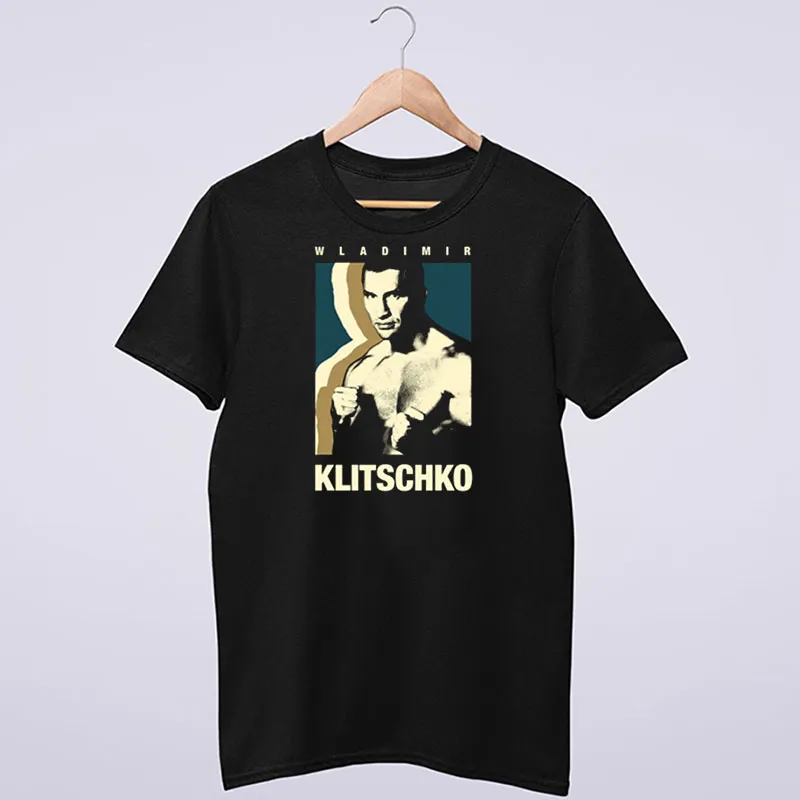 Black T Shirt Vintage Inspired Boxing Team Klitschko Hoodie