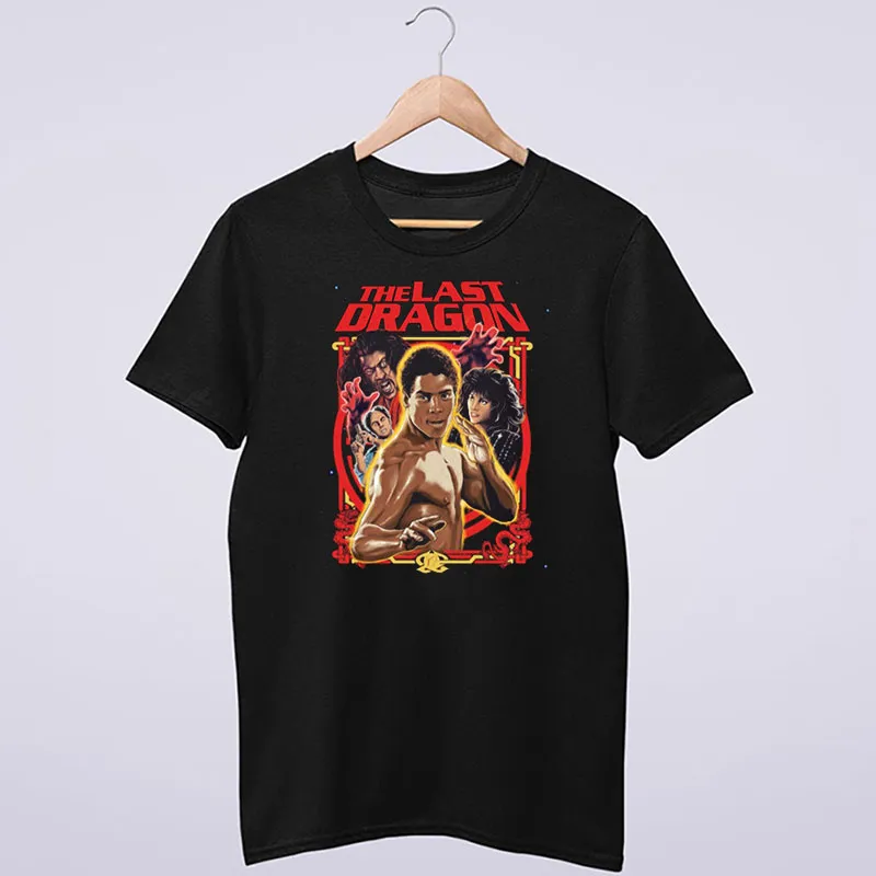 Retro 80s The Last Dragon Martial Arts Action Movie T Shirt