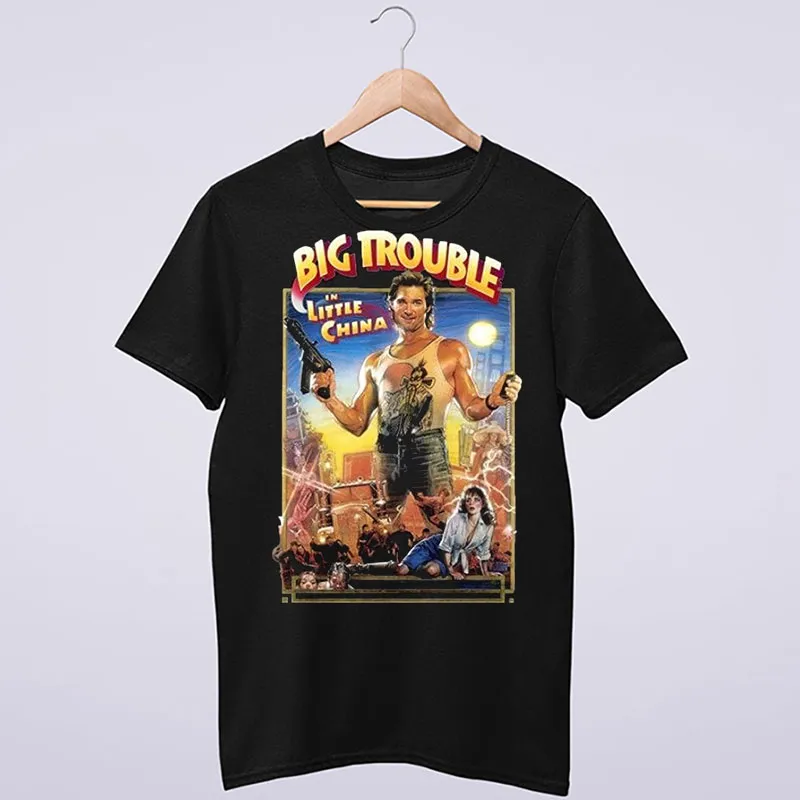80s Retro Big Trouble In Little China Shirt