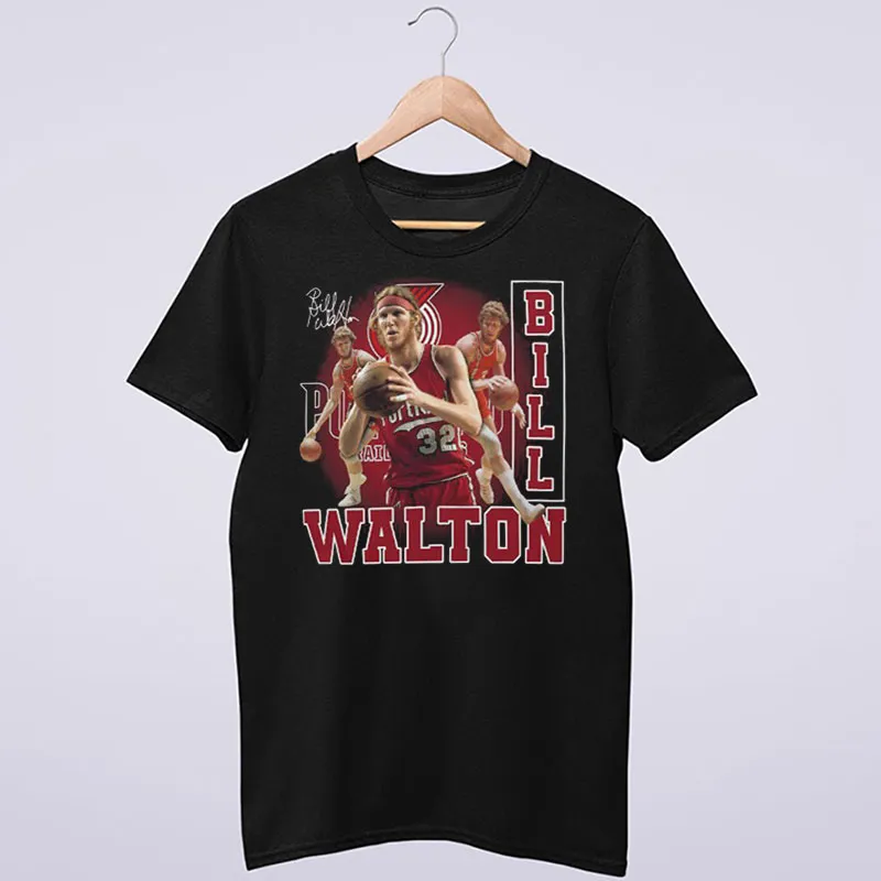 80s Vintage Basketball Legend Bill Walton T Shirt