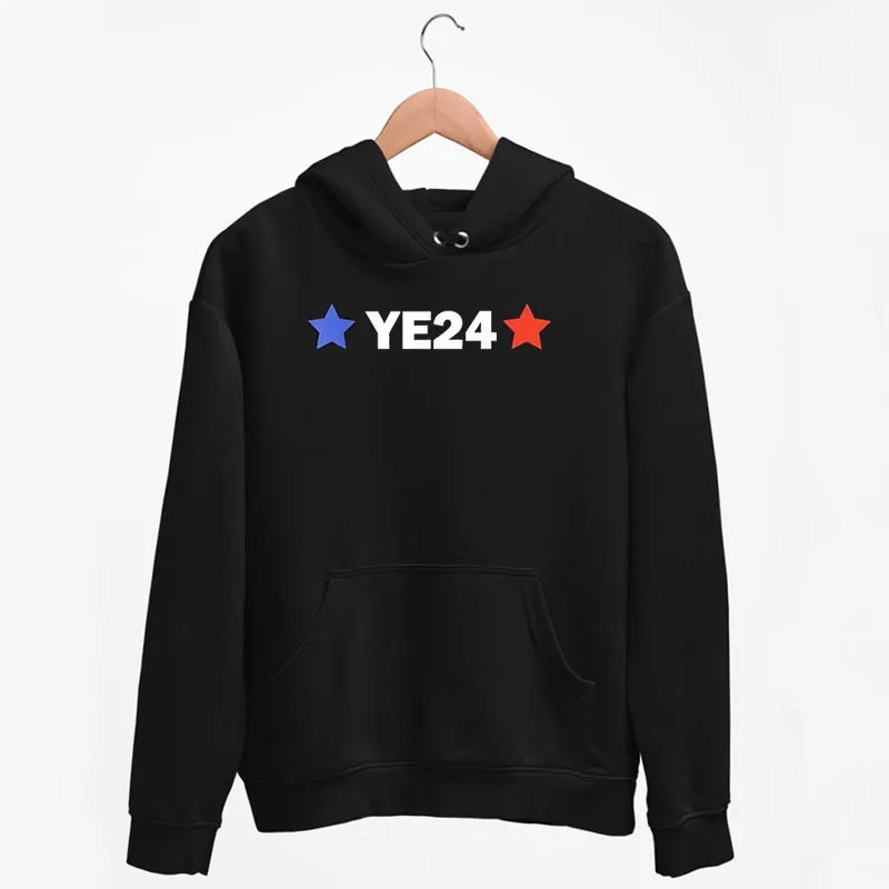 Black Hoodie Kanye West For President Ye24 Merch Shirt