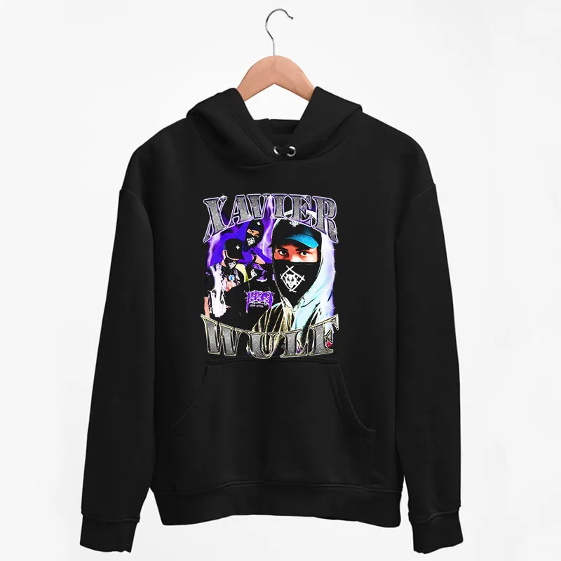Black Hoodie Lil Pauer Hollow Sqaud X Xavier Wulf Merch Shirt