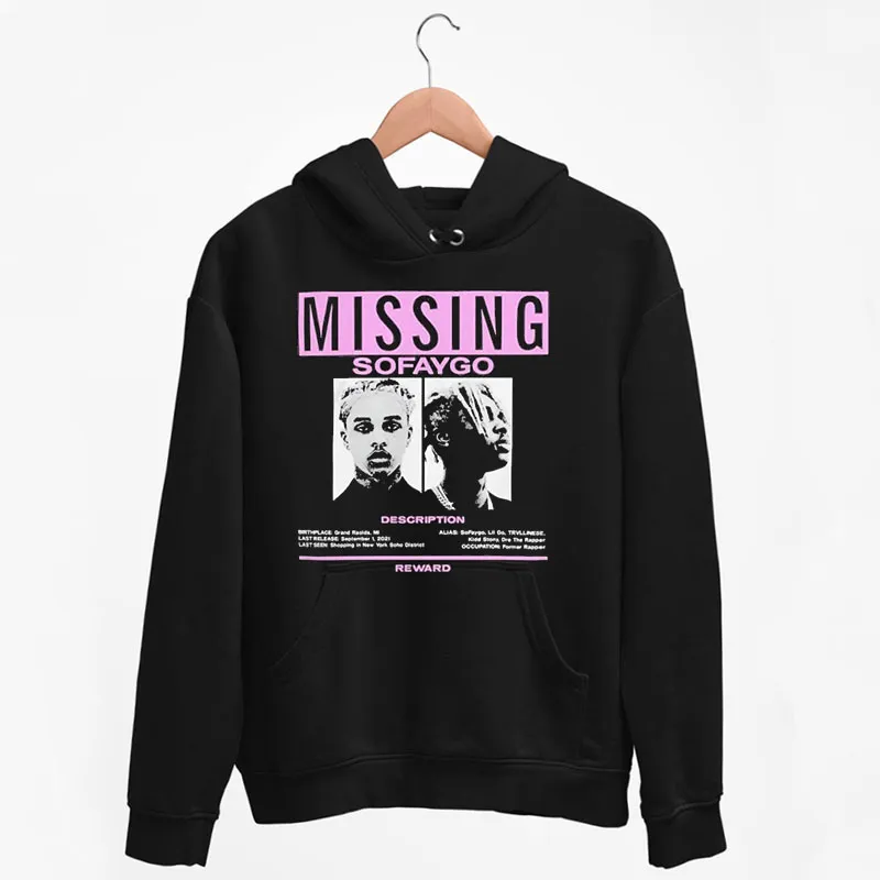 Black Hoodie Official B4 Pink Missing Sofaygo Shirts