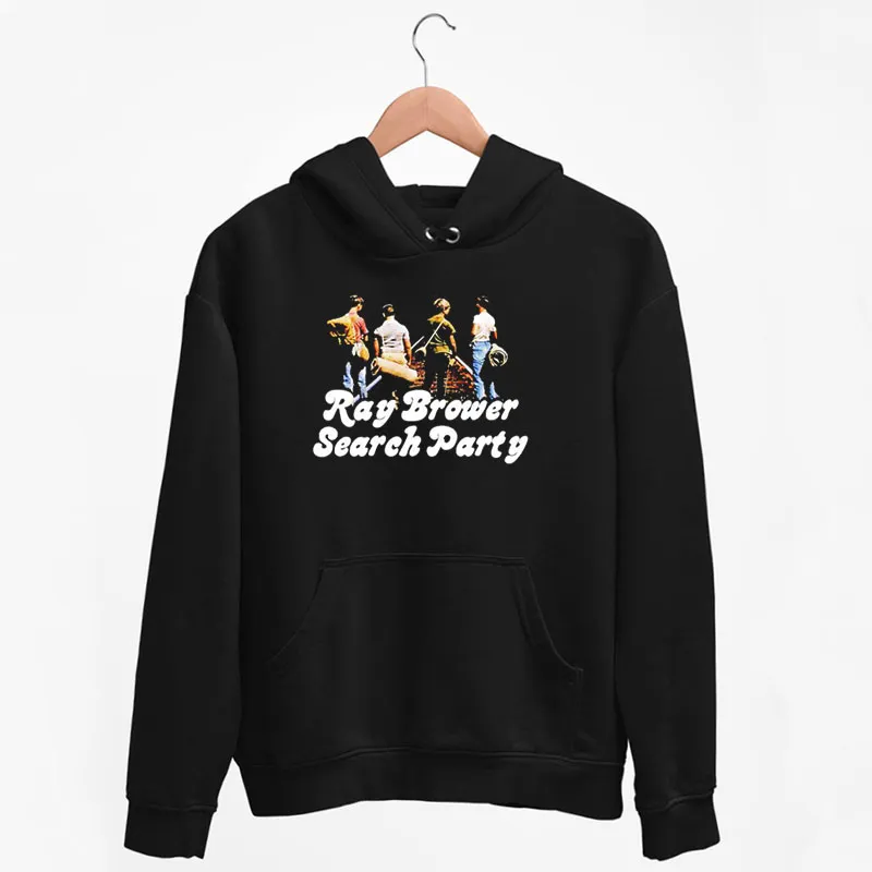 Black Hoodie Ray Brower Search Party Shirt
