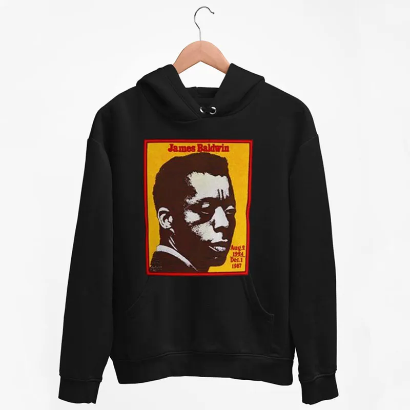 Black Hoodie Retro Morrissey James Baldwin T Shirt