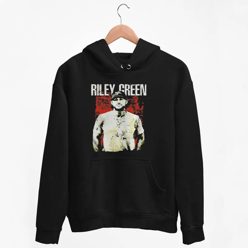 Black Hoodie Retro Riley Green Merch Shirt