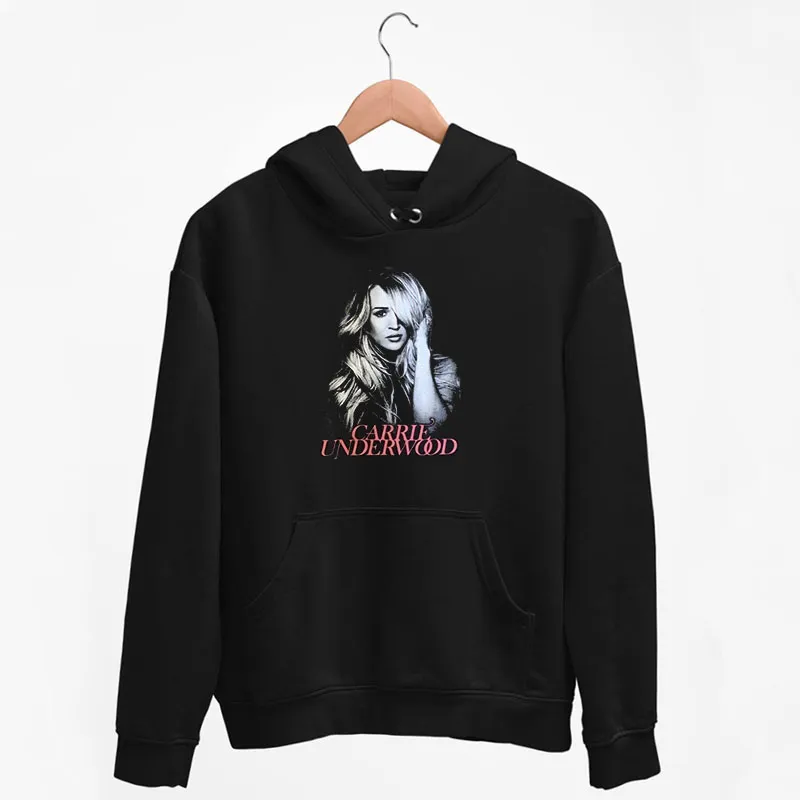 Black Hoodie Retro Vintage Carrie Underwood Merchandise Shirt