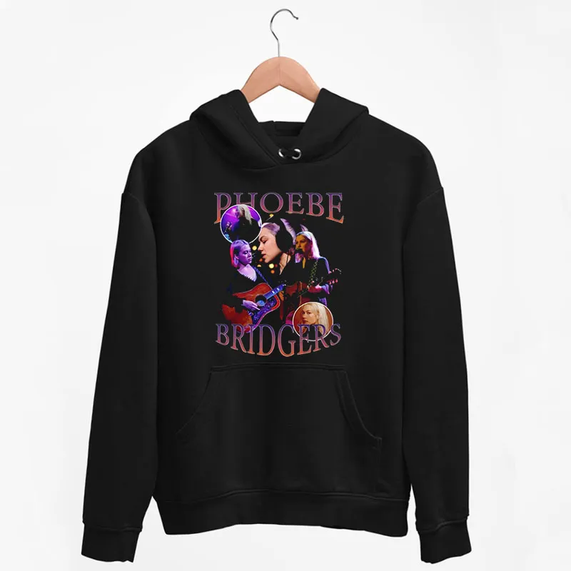Black Hoodie Retro Vintage Phoebe Bridgers Merch Shirt