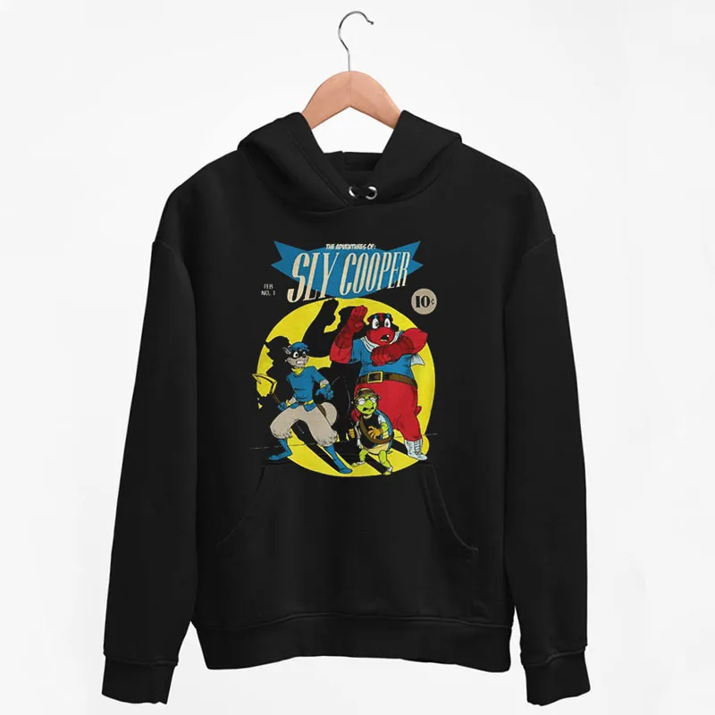 Black Hoodie The Adventures Of Sly Cooper Shirt