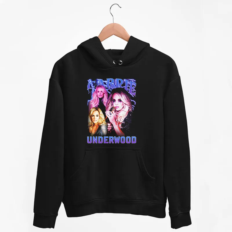 Black Hoodie Vintage Carrie Underwood Merchandise Shirt