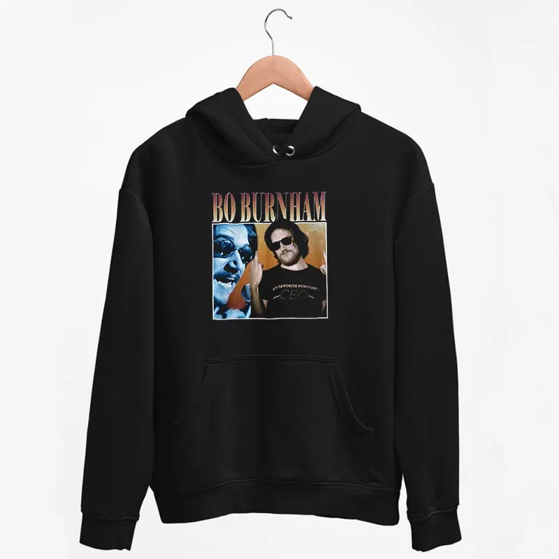 Black Hoodie Vintage Inspired Bo Burnham Merch Shirt