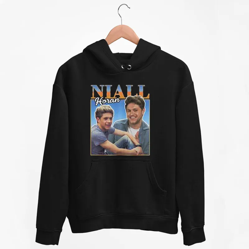 Black Hoodie Vintage Inspired Niall Horan Merch Shirt