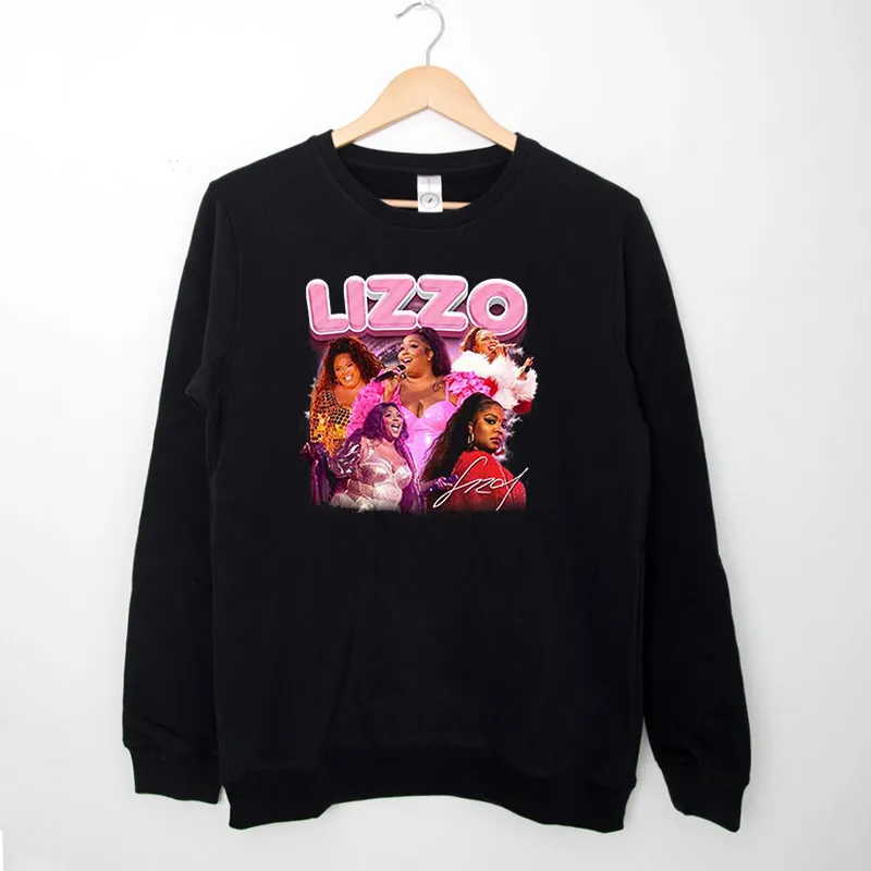 Black Sweatshirt 90s Vintage Lizzo Merchandise Shirt