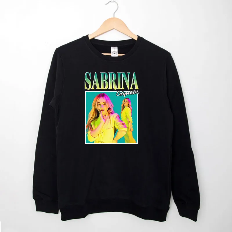 Black Sweatshirt 90s Vintage Sabrina Carpenter Merch Shirt