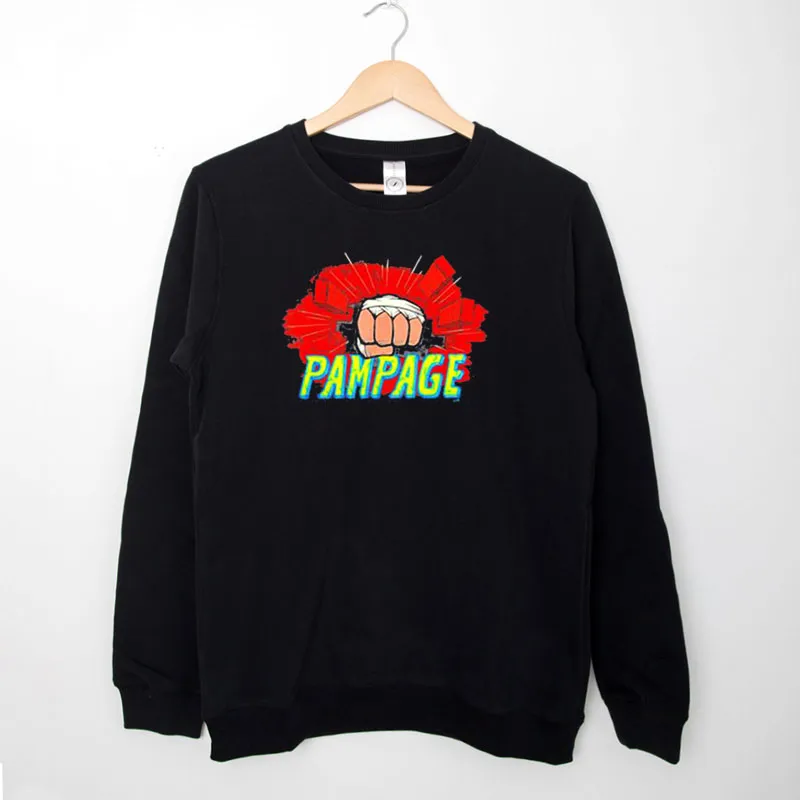Black Sweatshirt Archer Rampage Pampage Shirt