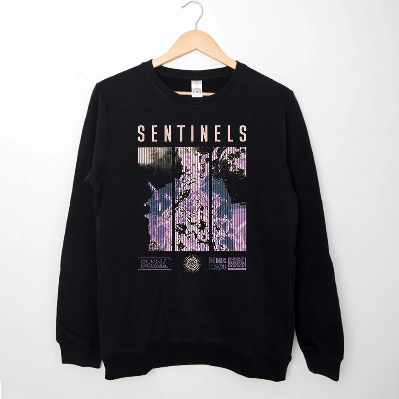 Black Sweatshirt Burn Or Purge Sentinel Merch Shirt