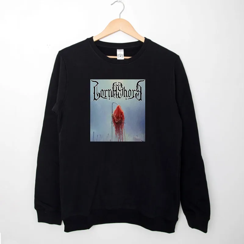 Black Sweatshirt Deathcore Band Lorna Shore Merch Shirt