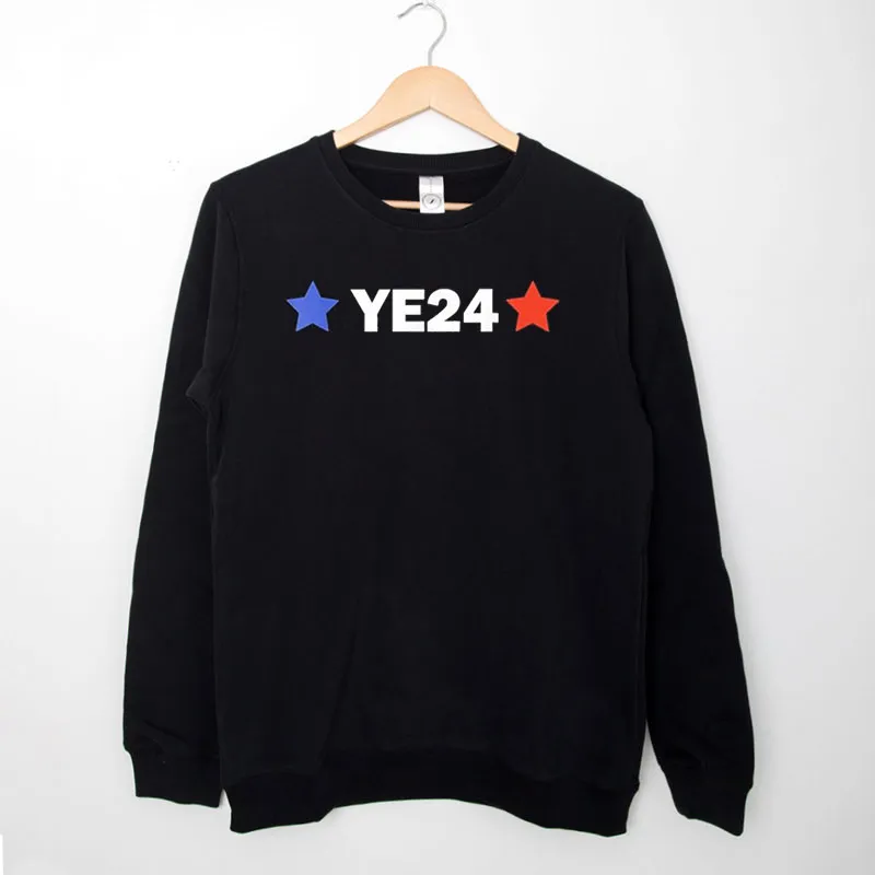 Black Sweatshirt Kanye West For President Ye24 Merch Shirt