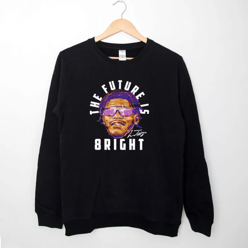Black Sweatshirt Lamar Sunglasses The Future Is 8right Signature Shirt