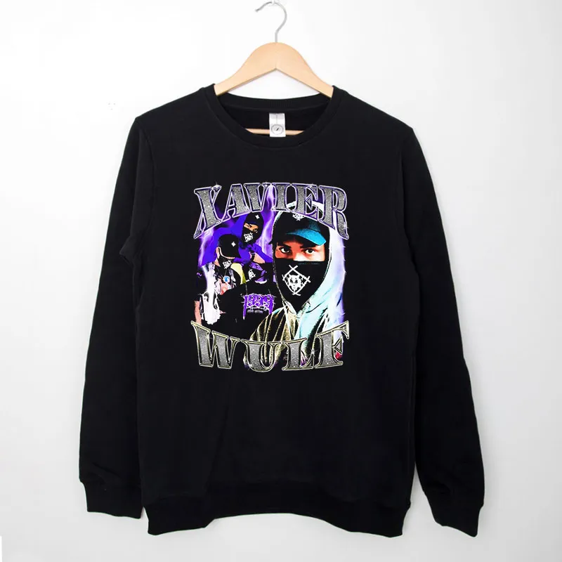 Black Sweatshirt Lil Pauer Hollow Sqaud X Xavier Wulf Merch Shirt