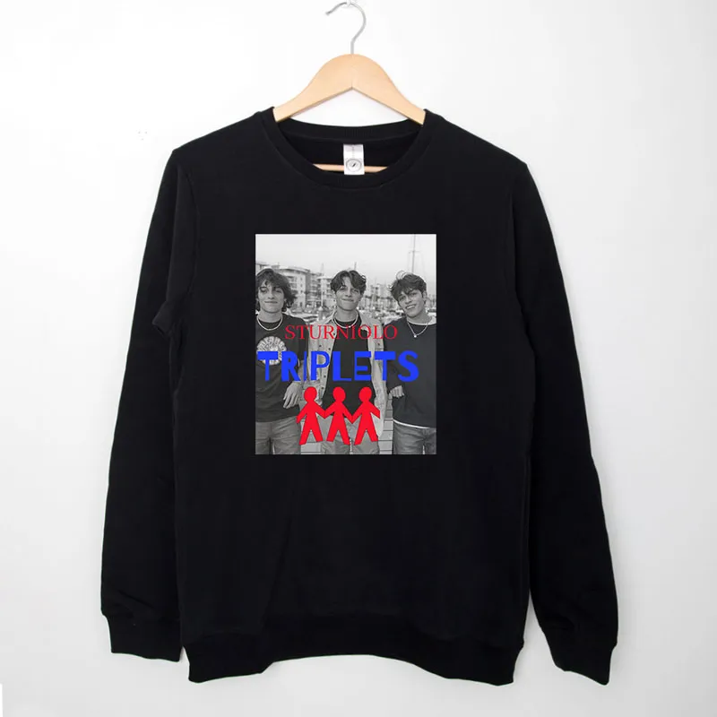 Black Sweatshirt Nick Matt Chris Family Sturniolo Triplets Merch Shirt
