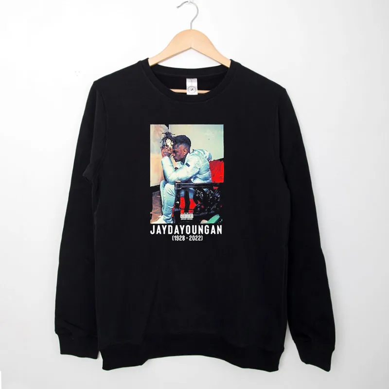 Black Sweatshirt Retro Rapper Has Passed Away Jaydayoungan Shirts