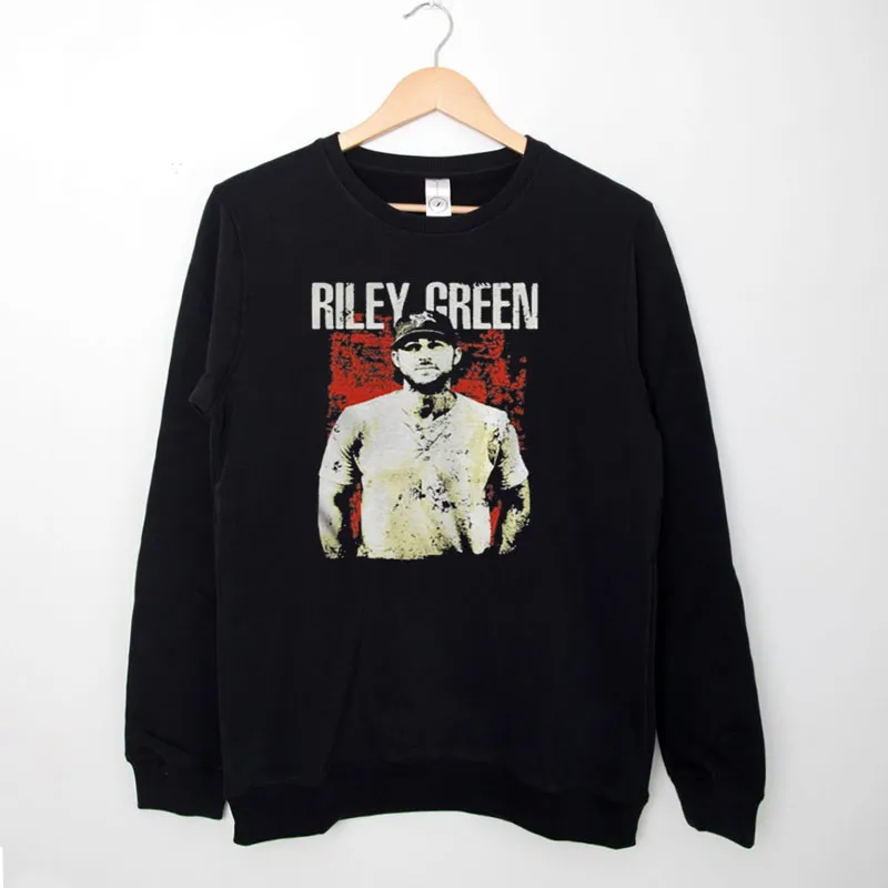 Black Sweatshirt Retro Riley Green Merch Shirt