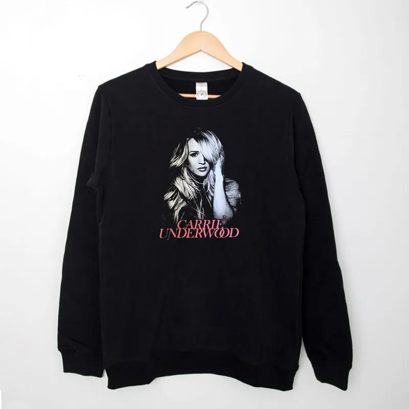 Black Sweatshirt Retro Vintage Carrie Underwood Merchandise Shirt