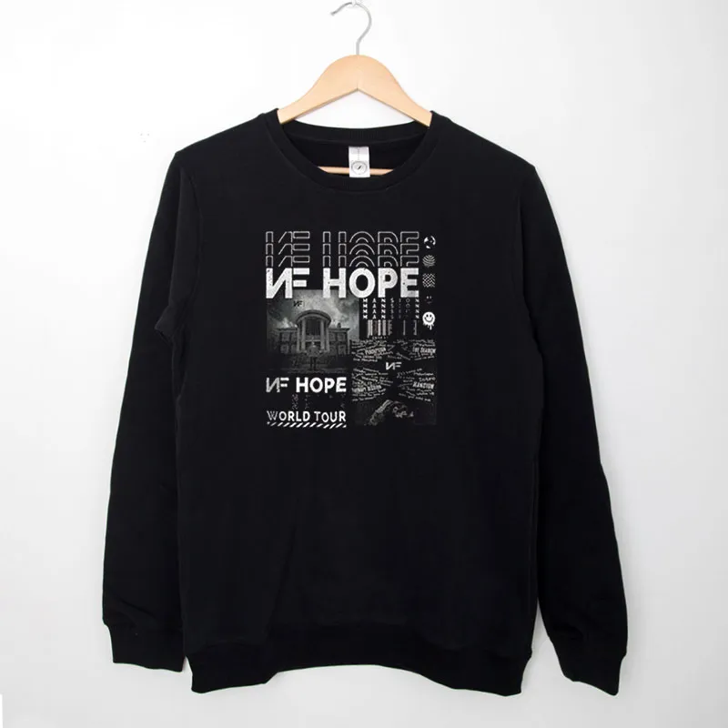 Black Sweatshirt Retro Vintage Rap Hope Nf Merch Shirt
