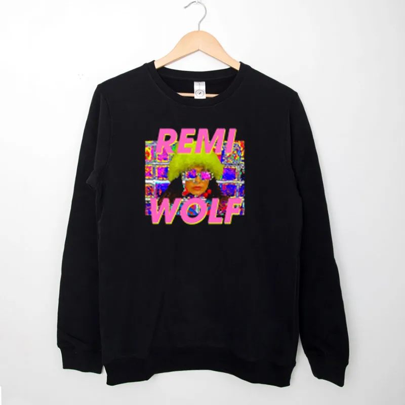 Black Sweatshirt Retro Vintage Remi Wolf Merch Shirt