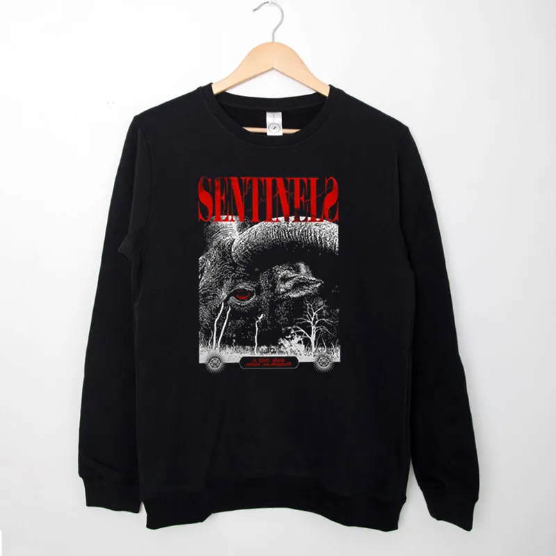 Black Sweatshirt Retro Vintage Sentinel Merch Shirt