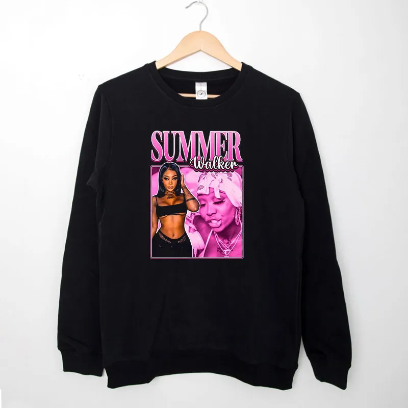 Black Sweatshirt Retro Vintage Summer Walker T Shirt