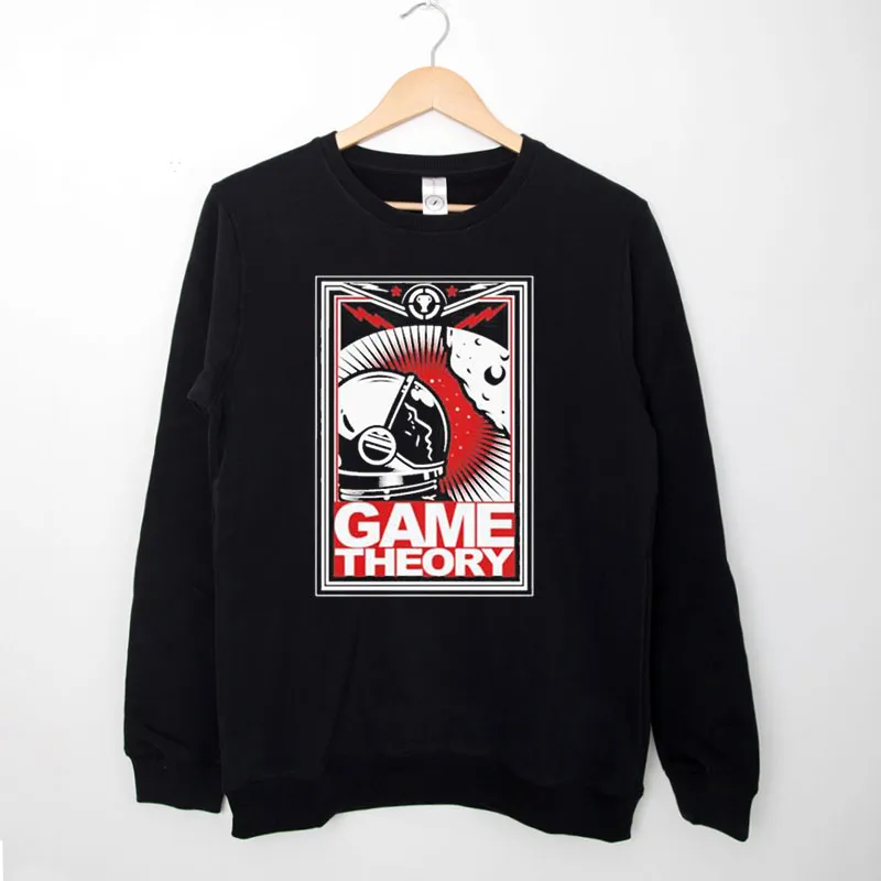 Black Sweatshirt Space Game Theory Merch Shirt