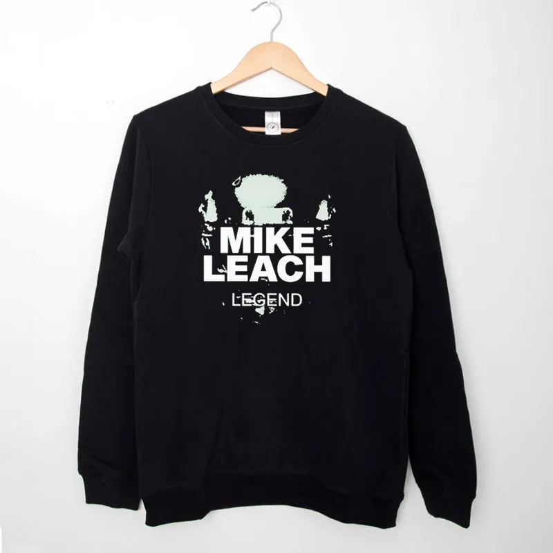 Black Sweatshirt Swing Your Sword Mike Leach Legend Shirt