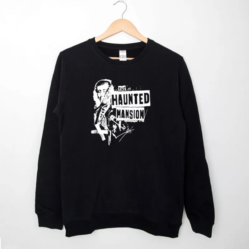 Black Sweatshirt The Haunted Mansion Mr Gracey Shirt