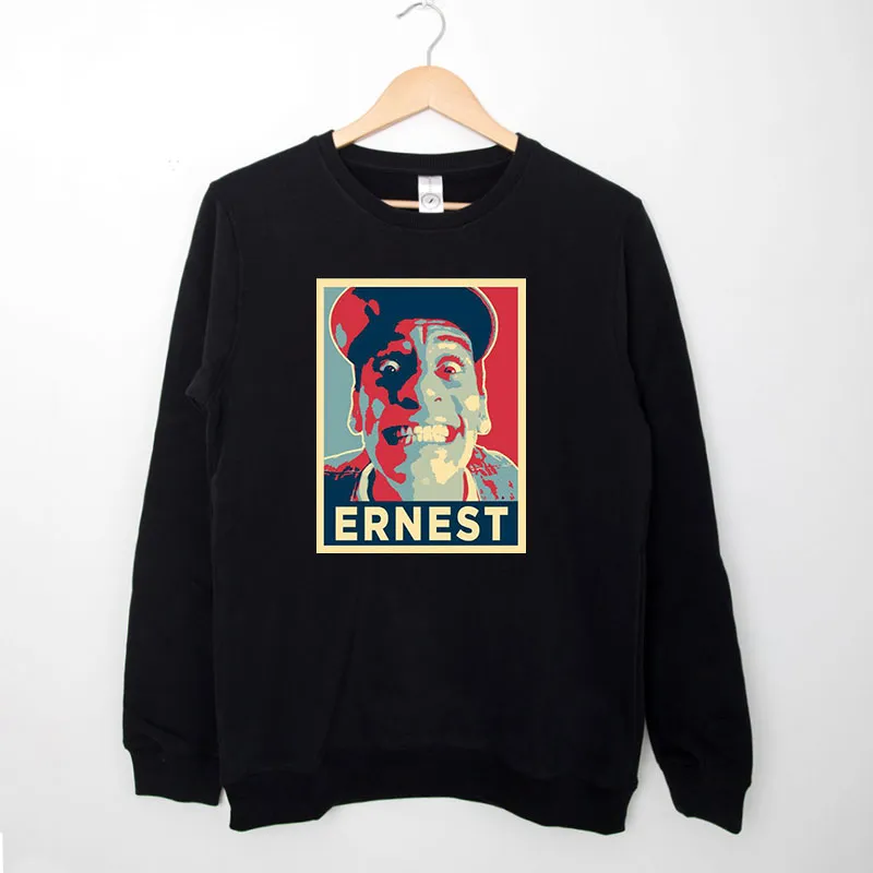 Black Sweatshirt The Portrait Of Ernest P Worrell Shirt