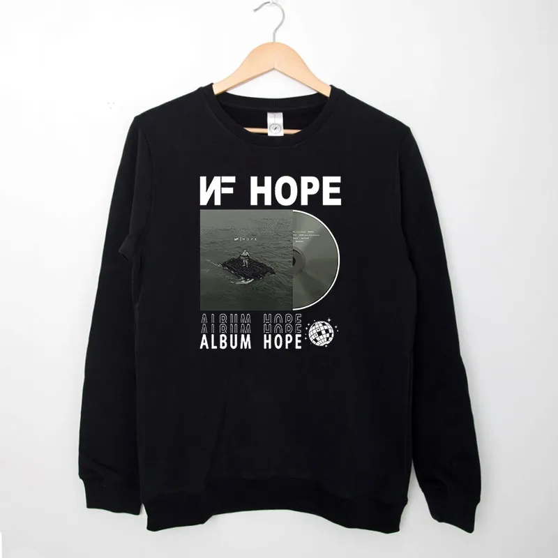 Black Sweatshirt Vintage Album Hope Nf Merch Shirt