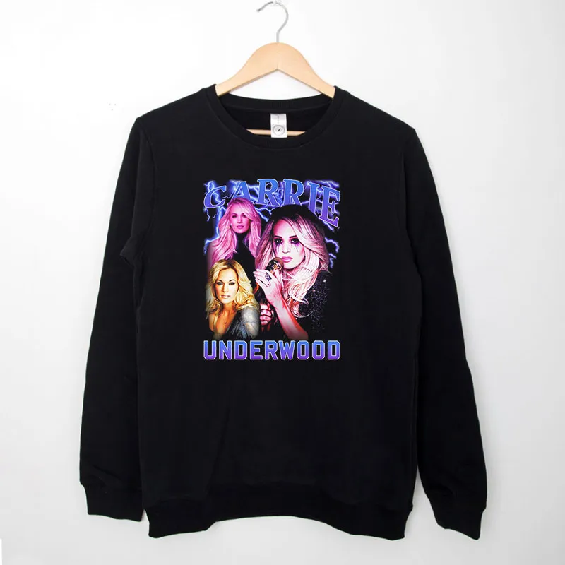 Black Sweatshirt Vintage Carrie Underwood Merchandise Shirt