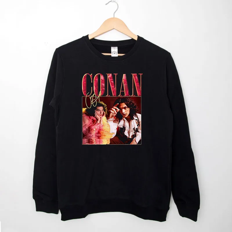 Black Sweatshirt Vintage Inspired Conan Gray Merch Shirt