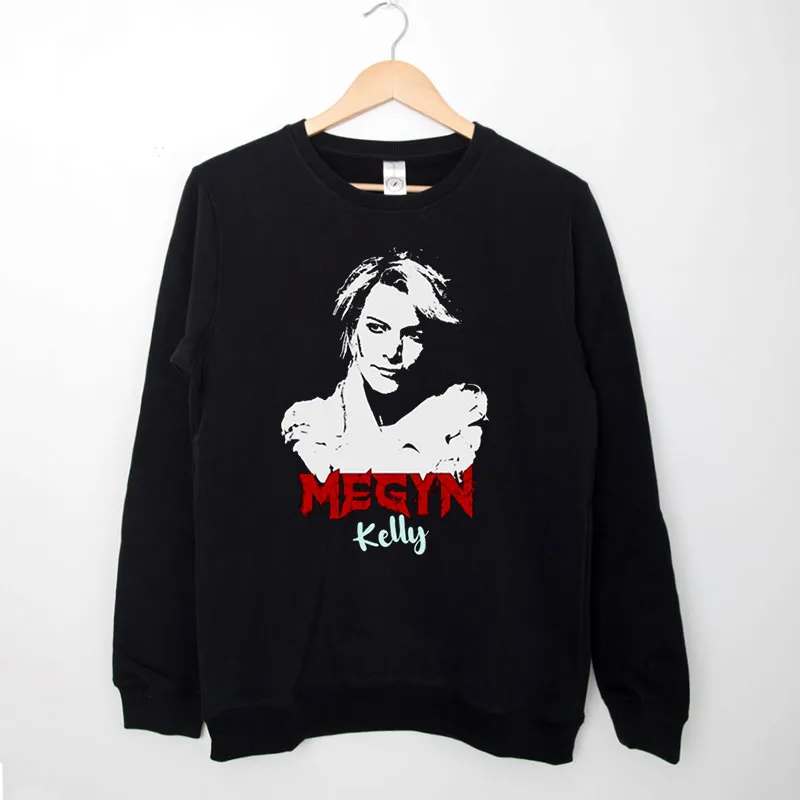 Black Sweatshirt Vintage Inspired Megyn Kelly Shirt