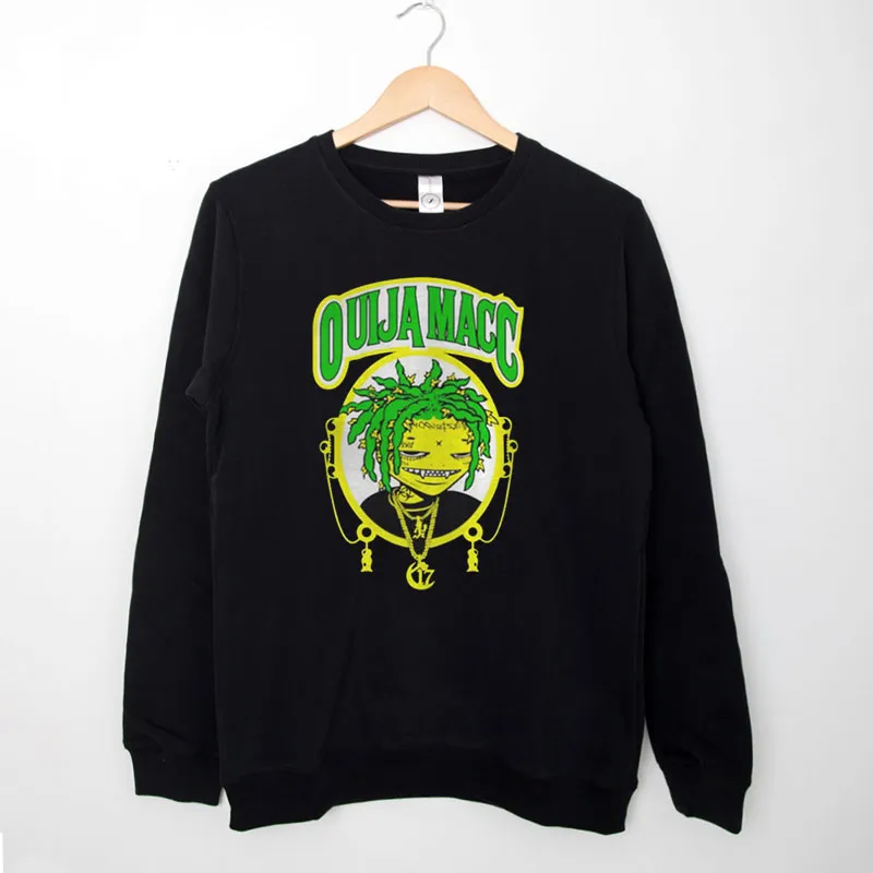 Black Sweatshirt Vintage Inspired Ouija Macc Merch Shirt