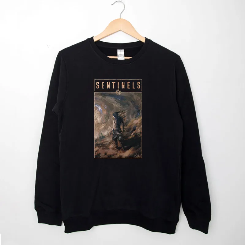 Black Sweatshirt Vintage Inspired Sentinel Merch Shirt