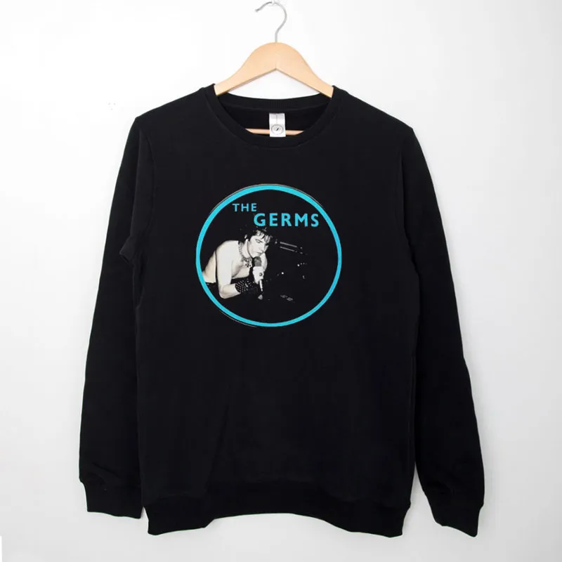 Black Sweatshirt Vintage Inspired The Germs T Shirt